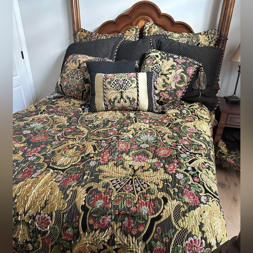 Austin Horne Collection Gustone Euro shams 3 available - Picture 3 of 4